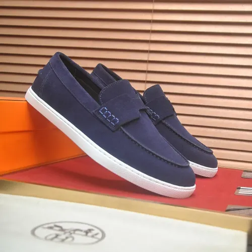 Replica Hermes Casual Shoes For Men #1455665 $115.00 USD for Wholesale