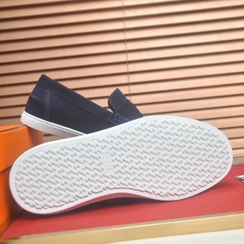 Replica Hermes Casual Shoes For Men #1455665 $115.00 USD for Wholesale