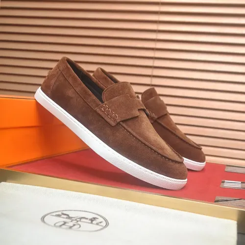 Replica Hermes Casual Shoes For Men #1455666 $115.00 USD for Wholesale