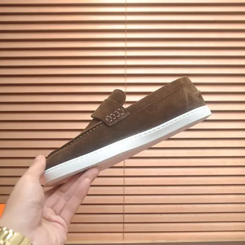 Replica Hermes Casual Shoes For Men #1455667 $115.00 USD for Wholesale