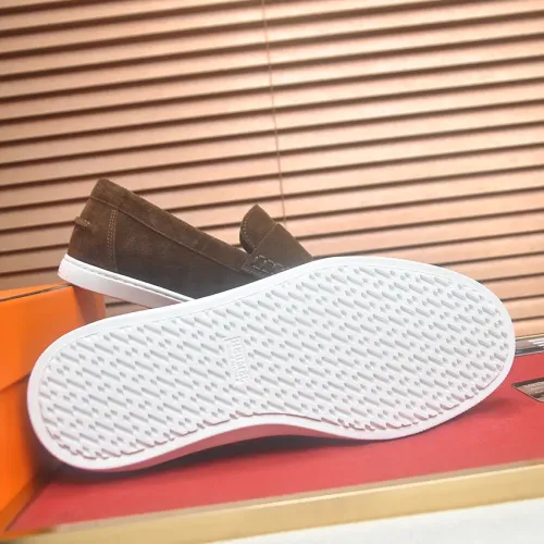 Replica Hermes Casual Shoes For Men #1455667 $115.00 USD for Wholesale