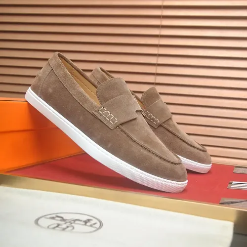 Replica Hermes Casual Shoes For Men #1455668 $115.00 USD for Wholesale