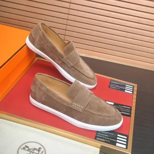 Replica Hermes Casual Shoes For Men #1455668 $115.00 USD for Wholesale