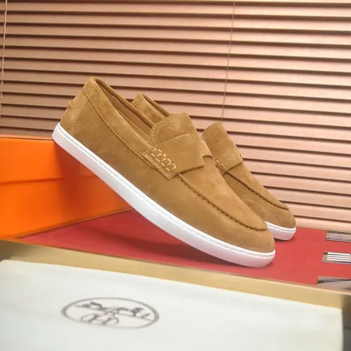Replica Hermes Casual Shoes For Men #1455669 $115.00 USD for Wholesale