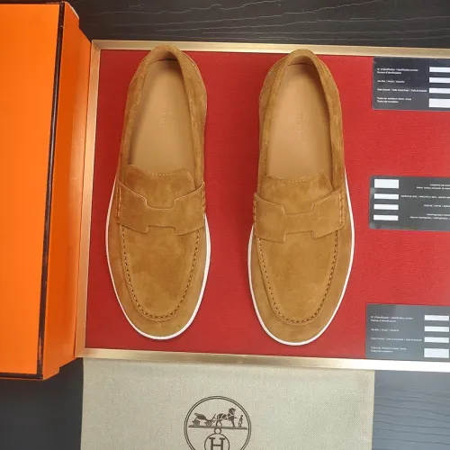 Replica Hermes Casual Shoes For Men #1455669 $115.00 USD for Wholesale
