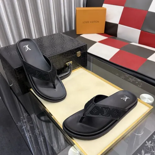 Replica Louis Vuitton Slippers For Men #1455673 $60.00 USD for Wholesale