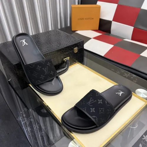 Replica Louis Vuitton Slippers For Men #1455675 $60.00 USD for Wholesale