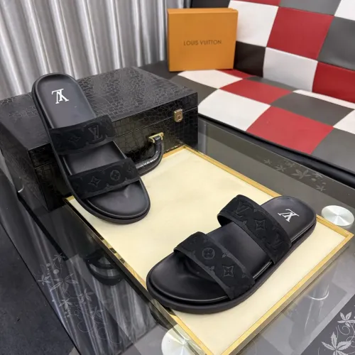 Replica Louis Vuitton Slippers For Men #1455676 $60.00 USD for Wholesale