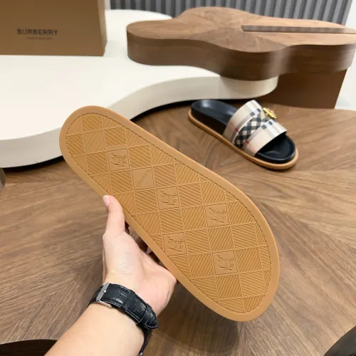 Replica Burberry Slippers For Men #1455702 $60.00 USD for Wholesale