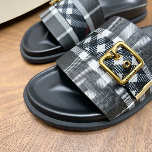 Replica Burberry Slippers For Men #1455703 $60.00 USD for Wholesale