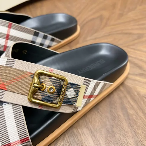 Replica Burberry Slippers For Men #1455705 $60.00 USD for Wholesale