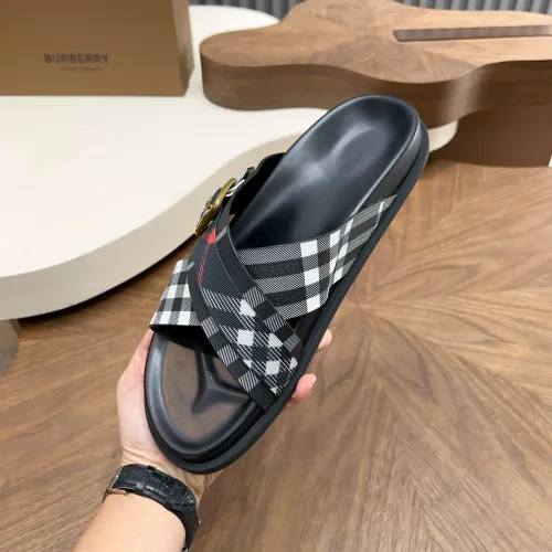 Replica Burberry Slippers For Men #1455706 $60.00 USD for Wholesale