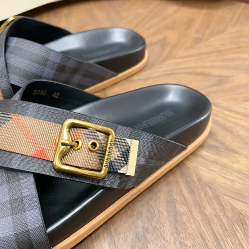 Replica Burberry Slippers For Men #1455707 $60.00 USD for Wholesale