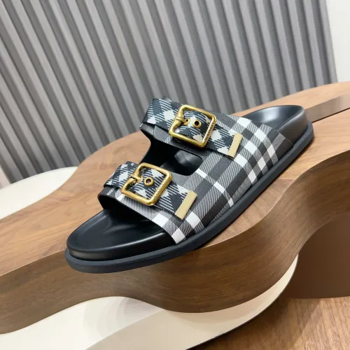 Replica Burberry Slippers For Men #1455709 $60.00 USD for Wholesale