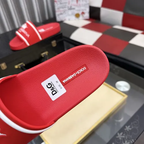 Replica Dolce & Gabbana D&G Slippers For Men #1455712 $45.00 USD for Wholesale