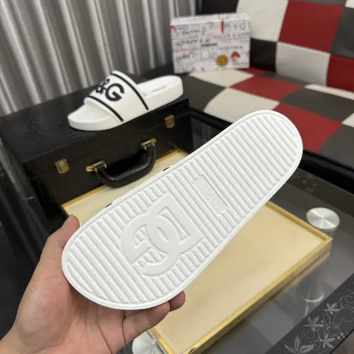 Replica Dolce & Gabbana D&G Slippers For Men #1455722 $45.00 USD for Wholesale