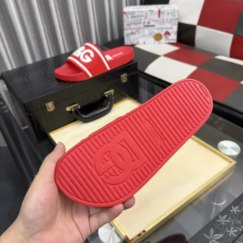 Replica Dolce & Gabbana D&G Slippers For Men #1455723 $45.00 USD for Wholesale