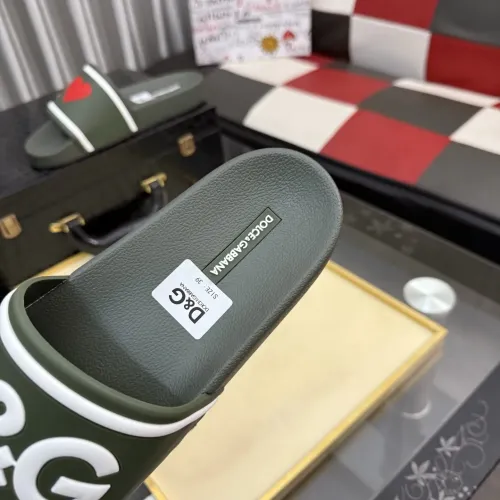 Replica Dolce & Gabbana D&G Slippers For Men #1455724 $45.00 USD for Wholesale