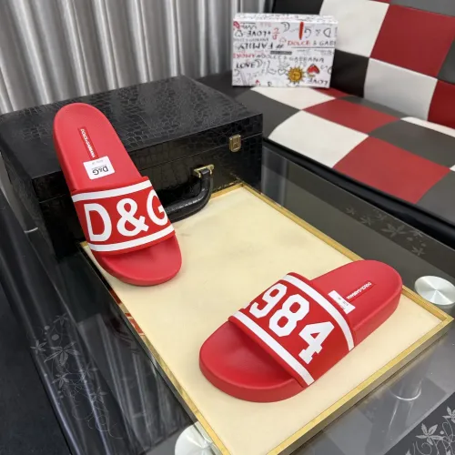Wholesale Dolce &amp; Gabbana D&amp;G Slippers For Men #1455729 $45.00 USD, Wholesale Quality Replica Dolce &amp; Gabbana D&amp;G Slippers