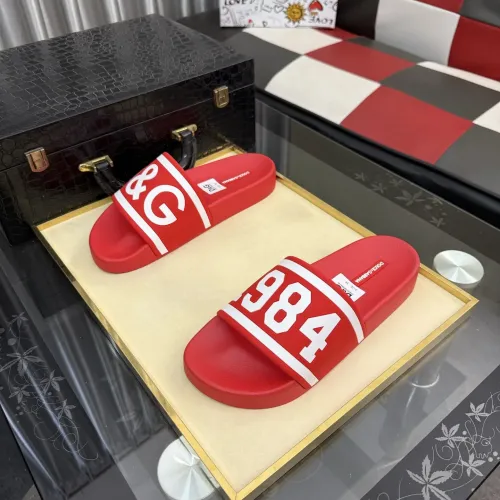 Replica Dolce & Gabbana D&G Slippers For Men #1455729 $45.00 USD for Wholesale