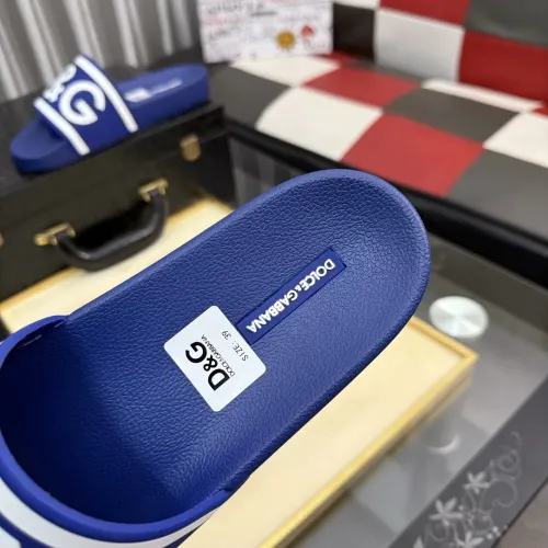 Replica Dolce & Gabbana D&G Slippers For Men #1455731 $45.00 USD for Wholesale
