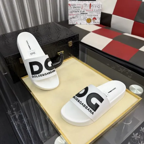 Wholesale Dolce &amp; Gabbana D&amp;G Slippers For Men #1455732 $45.00 USD, Wholesale Quality Replica Dolce &amp; Gabbana D&amp;G Slippers