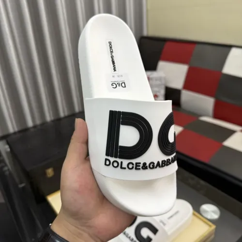 Replica Dolce & Gabbana D&G Slippers For Men #1455732 $45.00 USD for Wholesale