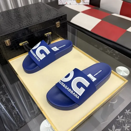 Replica Dolce & Gabbana D&G Slippers For Men #1455734 $45.00 USD for Wholesale