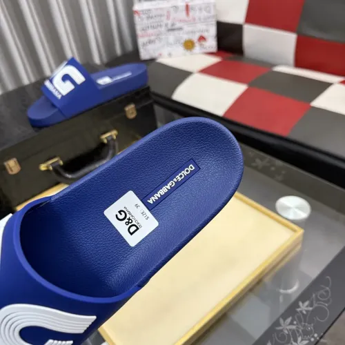 Replica Dolce & Gabbana D&G Slippers For Men #1455734 $45.00 USD for Wholesale