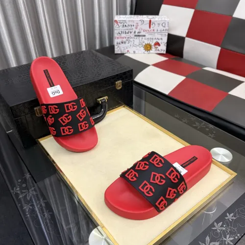 Wholesale Dolce &amp; Gabbana D&amp;G Slippers For Men #1455739 $45.00 USD, Wholesale Quality Replica Dolce &amp; Gabbana D&amp;G Slippers