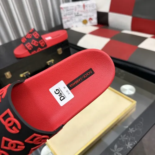 Replica Dolce & Gabbana D&G Slippers For Men #1455739 $45.00 USD for Wholesale