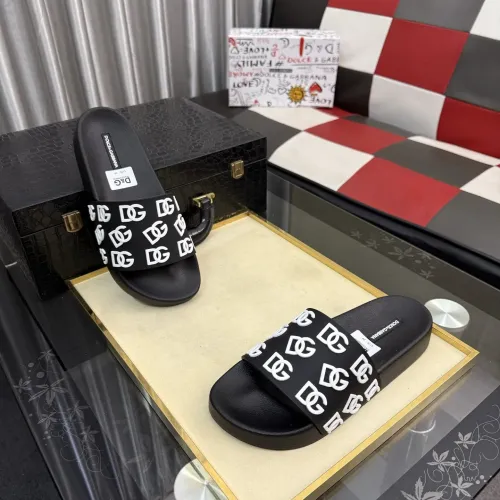 Wholesale Dolce &amp; Gabbana D&amp;G Slippers For Men #1455742 $45.00 USD, Wholesale Quality Replica Dolce &amp; Gabbana D&amp;G Slippers