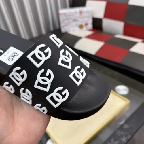 Replica Dolce & Gabbana D&G Slippers For Men #1455742 $45.00 USD for Wholesale