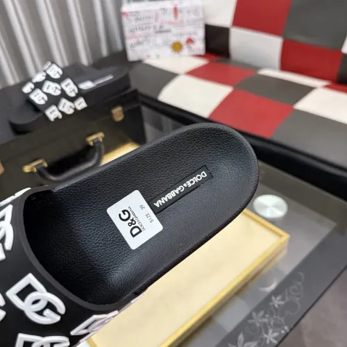 Replica Dolce & Gabbana D&G Slippers For Men #1455742 $45.00 USD for Wholesale