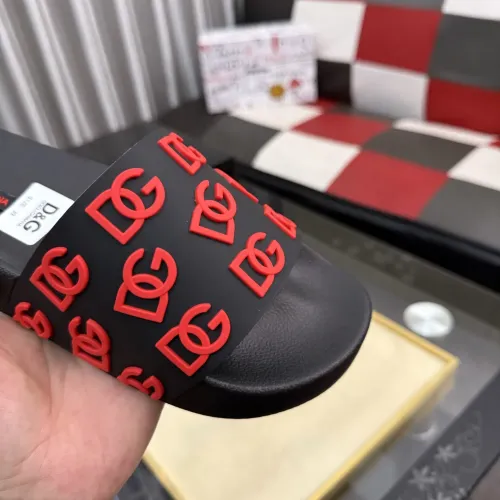 Replica Dolce & Gabbana D&G Slippers For Men #1455743 $45.00 USD for Wholesale