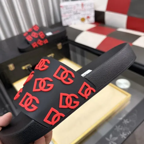 Replica Dolce & Gabbana D&G Slippers For Men #1455743 $45.00 USD for Wholesale