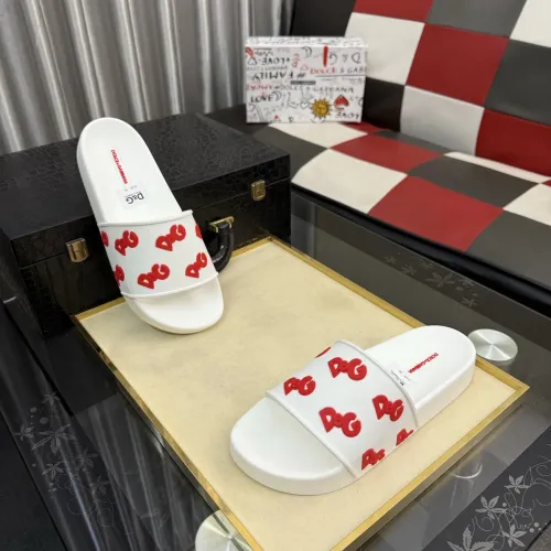 Wholesale Dolce &amp; Gabbana D&amp;G Slippers For Men #1455744 $45.00 USD, Wholesale Quality Replica Dolce &amp; Gabbana D&amp;G Slippers