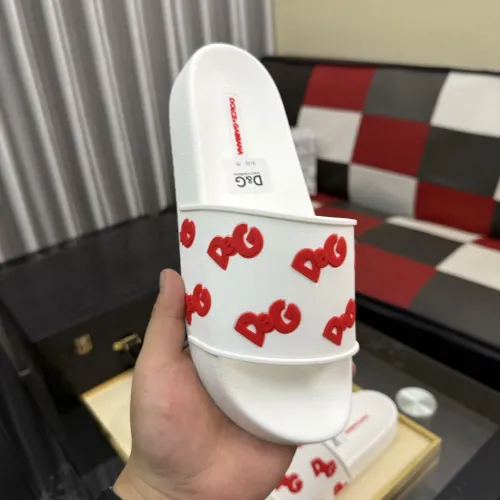 Replica Dolce & Gabbana D&G Slippers For Men #1455744 $45.00 USD for Wholesale