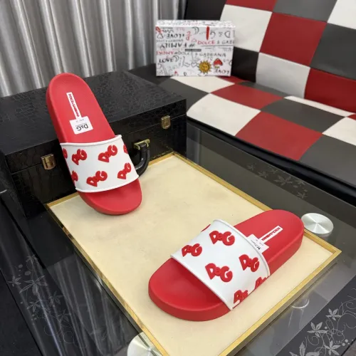 Wholesale Dolce &amp; Gabbana D&amp;G Slippers For Men #1455745 $45.00 USD, Wholesale Quality Replica Dolce &amp; Gabbana D&amp;G Slippers