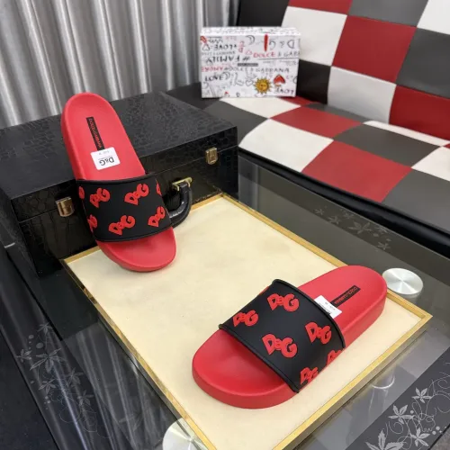Wholesale Dolce &amp; Gabbana D&amp;G Slippers For Men #1455746 $45.00 USD, Wholesale Quality Replica Dolce &amp; Gabbana D&amp;G Slippers