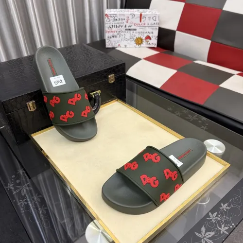 Wholesale Dolce &amp; Gabbana D&amp;G Slippers For Men #1455747 $45.00 USD, Wholesale Quality Replica Dolce &amp; Gabbana D&amp;G Slippers