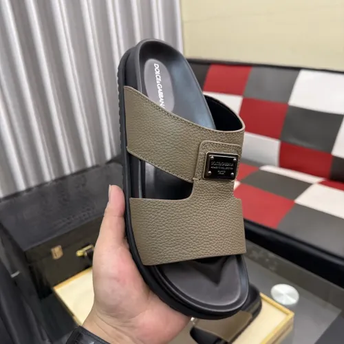 Replica Dolce & Gabbana D&G Slippers For Men #1455761 $64.00 USD for Wholesale