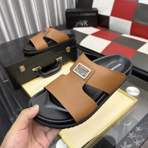Wholesale Dolce &amp; Gabbana D&amp;G Slippers For Men #1455762 $64.00 USD, Wholesale Quality Replica Dolce &amp; Gabbana D&amp;G Slippers