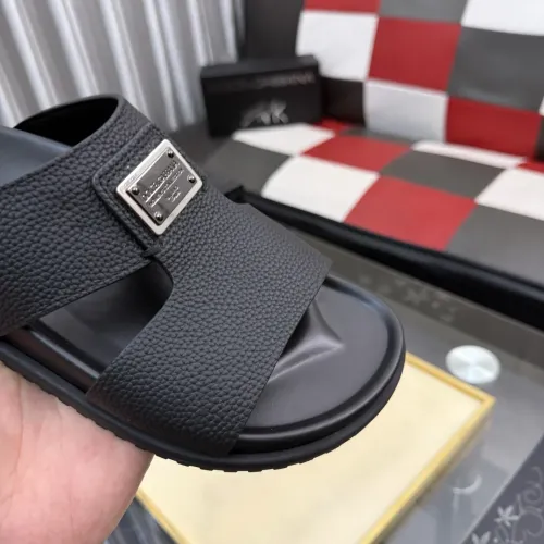 Replica Dolce & Gabbana D&G Slippers For Men #1455765 $64.00 USD for Wholesale