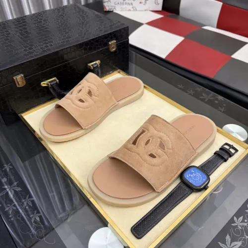 Replica Dolce & Gabbana D&G Slippers For Men #1455771 $52.00 USD for Wholesale