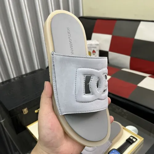 Replica Dolce & Gabbana D&G Slippers For Men #1455774 $52.00 USD for Wholesale