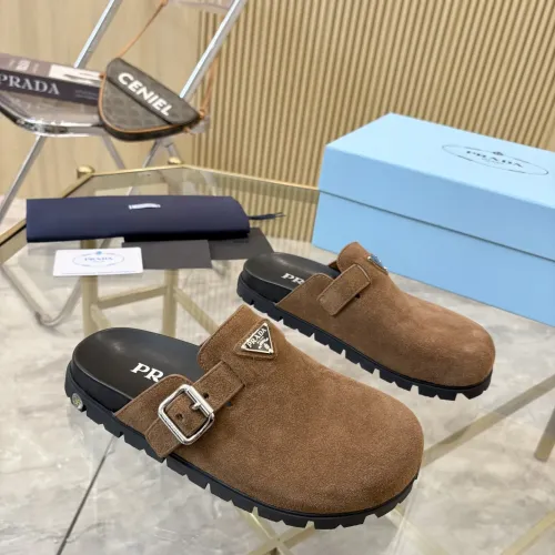 Replica Prada Slippers For Men #1455880 $92.00 USD for Wholesale