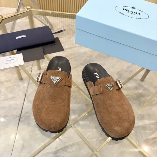 Replica Prada Slippers For Men #1455880 $92.00 USD for Wholesale