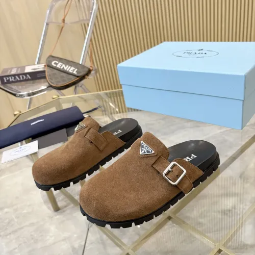 Wholesale Prada Slippers For Women #1455881 $92.00 USD, Wholesale Quality Replica Prada Slippers