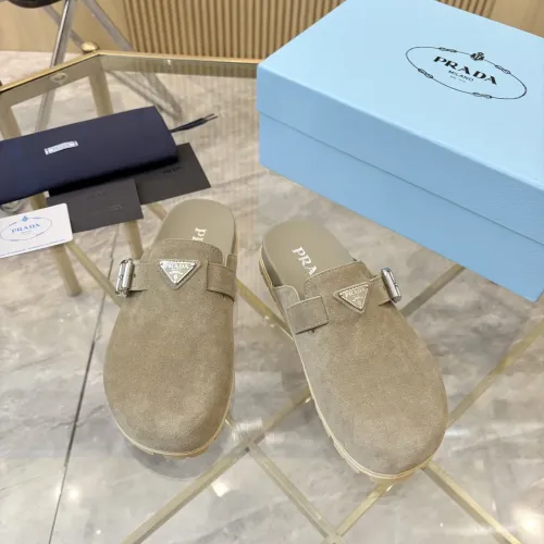 Replica Prada Slippers For Men #1455886 $92.00 USD for Wholesale